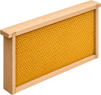 Isometric deep Langstroth frame